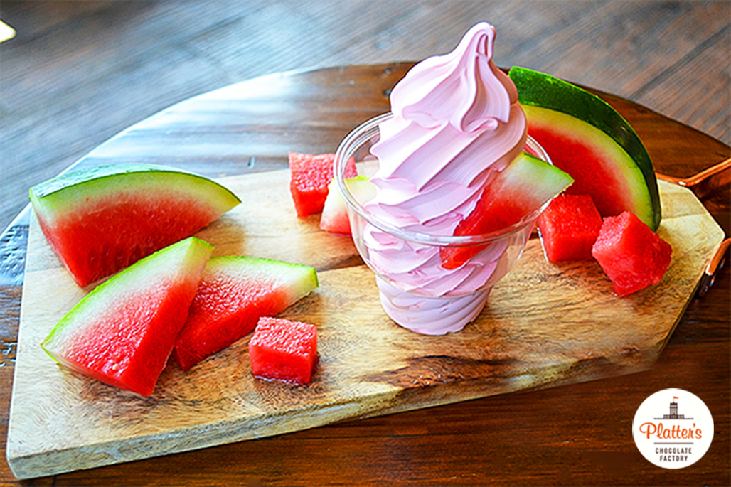 Watermelon Cooler Custard